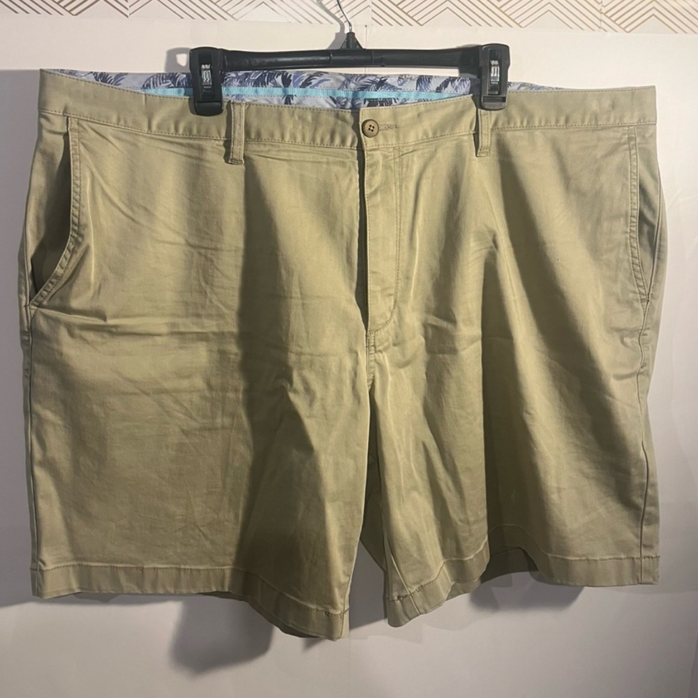 Tommy Bahama Tan Flat Front Shorts